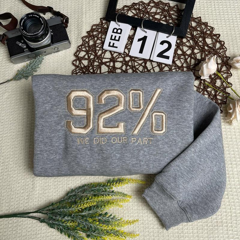 92% Black Women Empowerment Sweatshirt - Celebrating Contributions and Achievements