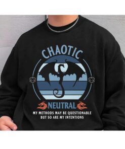 Chaotic Neutral D&D Shirt – Unique Gift for Dungeons & Dragons Players and Game Masters