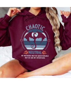 Chaotic Neutral D&D Shirt – Unique Gift for Dungeons & Dragons Players and Game Masters