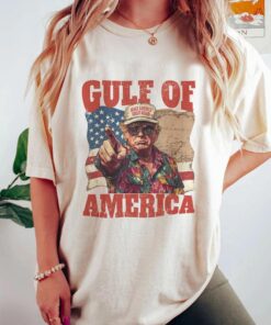 Funny Trump Gulf of America Shirt - Humorous Political Commentary