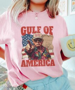 Funny Trump Gulf of America Shirt - Humorous Political Commentary