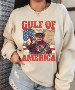 Funny Trump Gulf of America Shirt - Humorous Political Commentary