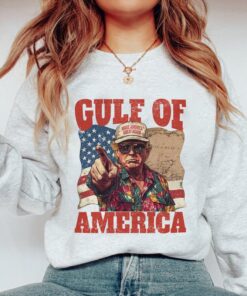 Funny Trump Gulf of America Shirt - Humorous Political Commentary