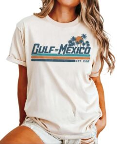 Gulf of Mexico Coastal Shirt, Established 1550 - Embrace the Tropical Vibes