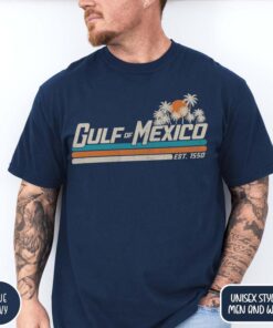 Gulf of Mexico Coastal Shirt, Established 1550 - Embrace the Tropical Vibes