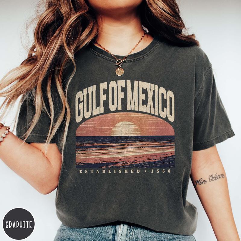 Gulf of Mexico Shirt - Coastal Connection Gift for Beach Lovers