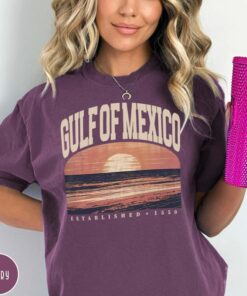 Gulf of Mexico Shirt - Coastal Connection Gift for Beach Lovers