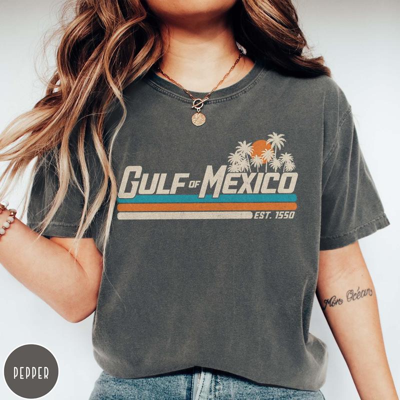 Gulf of Mexico Vibes Shirt - Celebrate the Gulf Coast Lifestyle with Historical Roots
