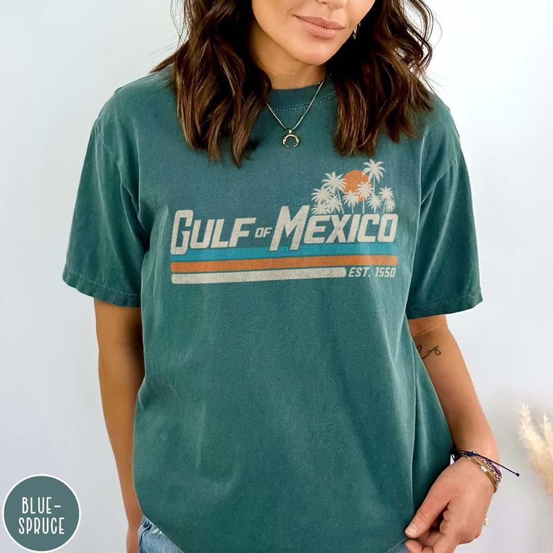 Gulf of Mexico Vibes Shirt - Celebrate the Gulf Coast Lifestyle with Historical Roots