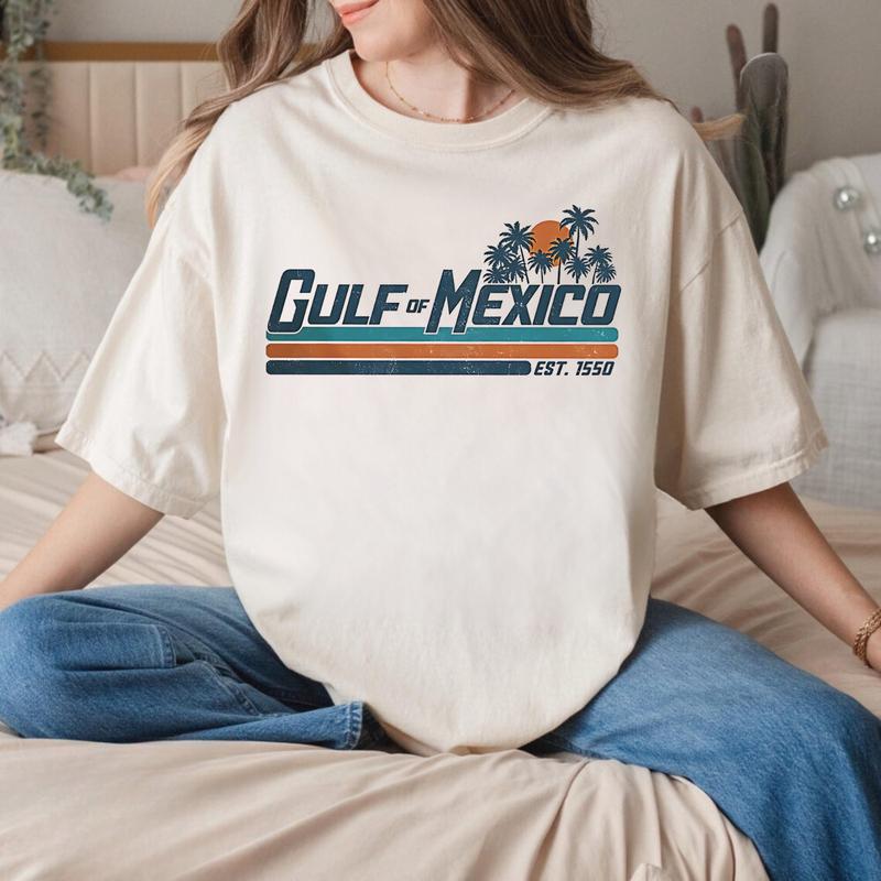 Gulf of Mexico Vintage T-Shirt - Coastal Comfort Cotton Tee
