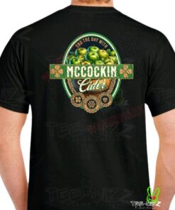 McCockin Cider Men's Funny Quote T-Shirt – Casual Crewneck with Humorous Beer Quote