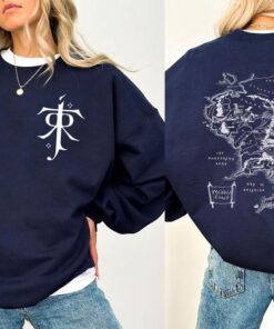 Middle-earth Map Hoodie - JRR Tolkien Inspired LOTR Apparel