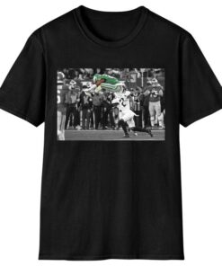 Saquon Barkley Hurdle Action Shirt - Celebrate Athletic Excellence