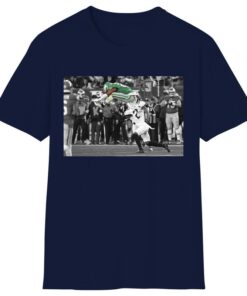 Saquon Barkley Hurdle Action Shirt - Celebrate Athletic Excellence