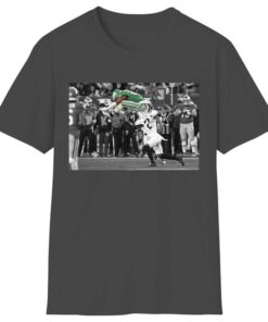 Saquon Barkley Hurdle Action Shirt - Celebrate Athletic Excellence