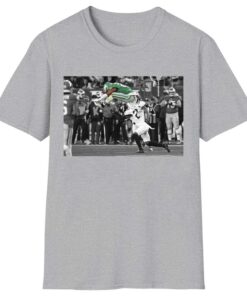 Saquon Barkley Hurdle Action Shirt - Celebrate Athletic Excellence