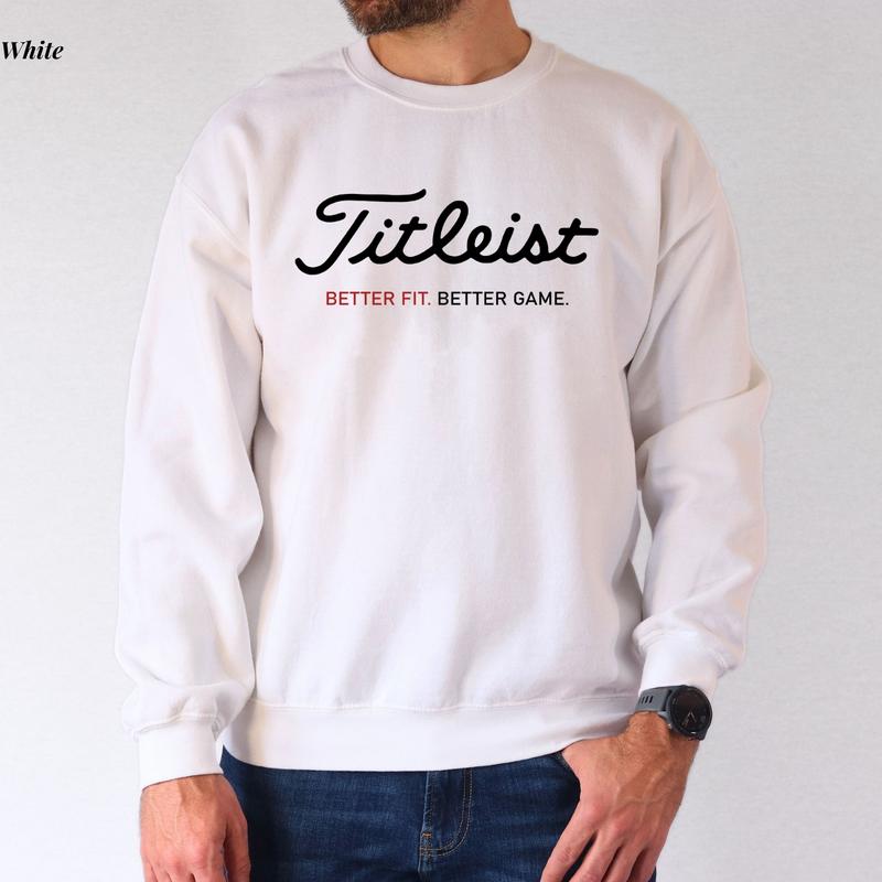 Titleist Golf Hoodie - Better Fit, Better Game - Unisex Cotton Sweatshirt for Golf Enthusiasts