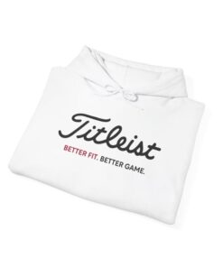 Titleist Golf Hoodie - Better Fit, Better Game - Unisex Cotton Sweatshirt for Golf Enthusiasts