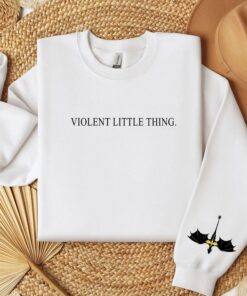Violent Little Thing Sweatshirt - Unisex - Dark Academia Xaden Riorson Inspired - Basgiath War Theme - Iron Flame